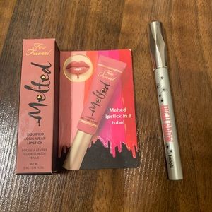 💓Bundle. Too face lipstick & benefit brow pencil